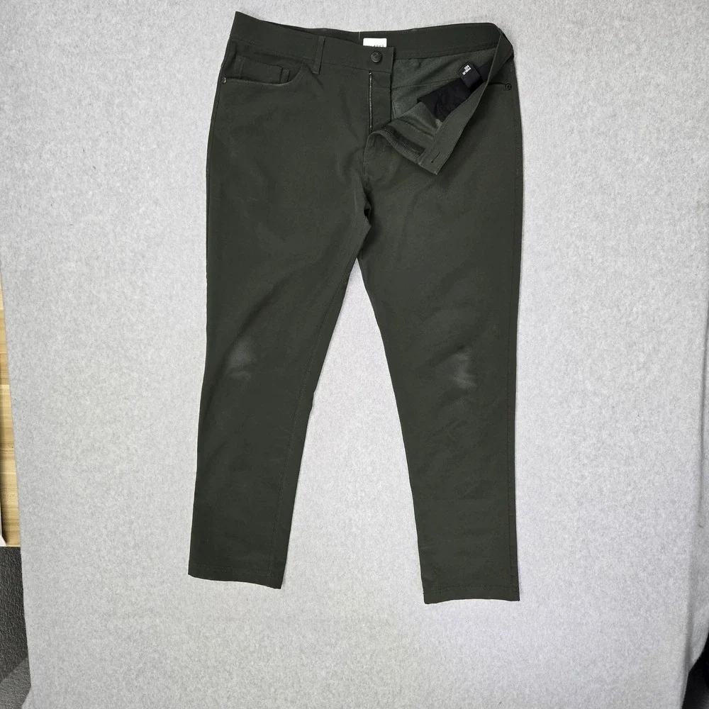 Public Rec Dealmaker Men Pants 34X30 Green Dress Pants Golf Straight 27